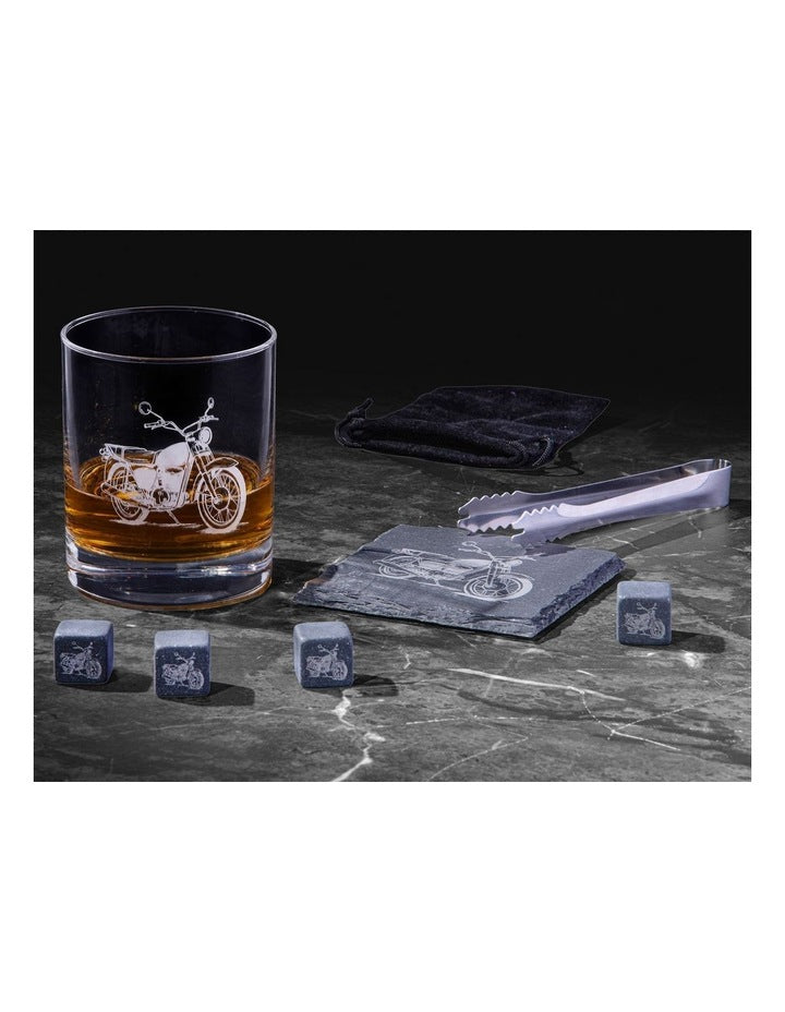 Whisky Business Motorcycle 9pce Set