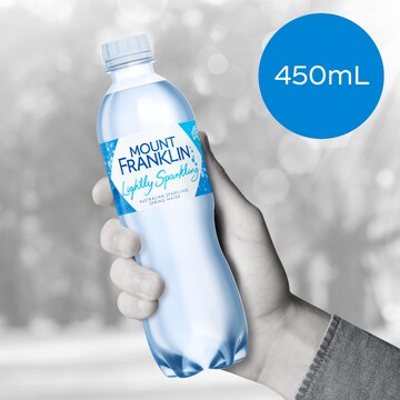 Mount Franklin Lightly Sparkling Water 450mL