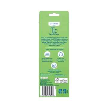 All Smiles Recycled Plastic Toothbrushes Medium 4 pack