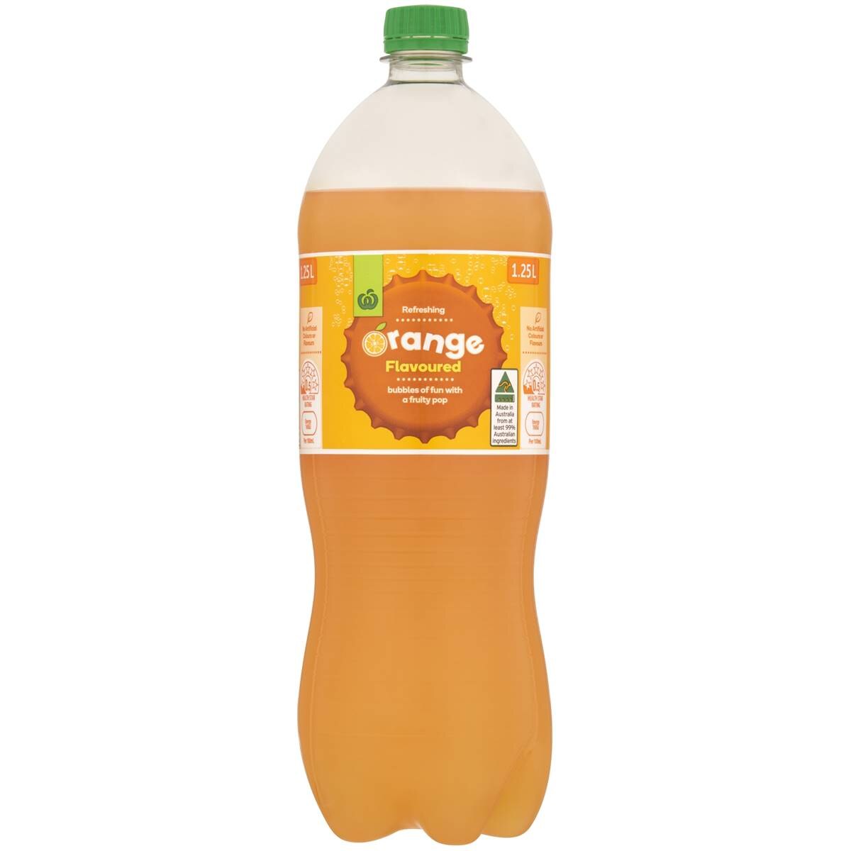 Woolworths Orange Bottle 1.25l