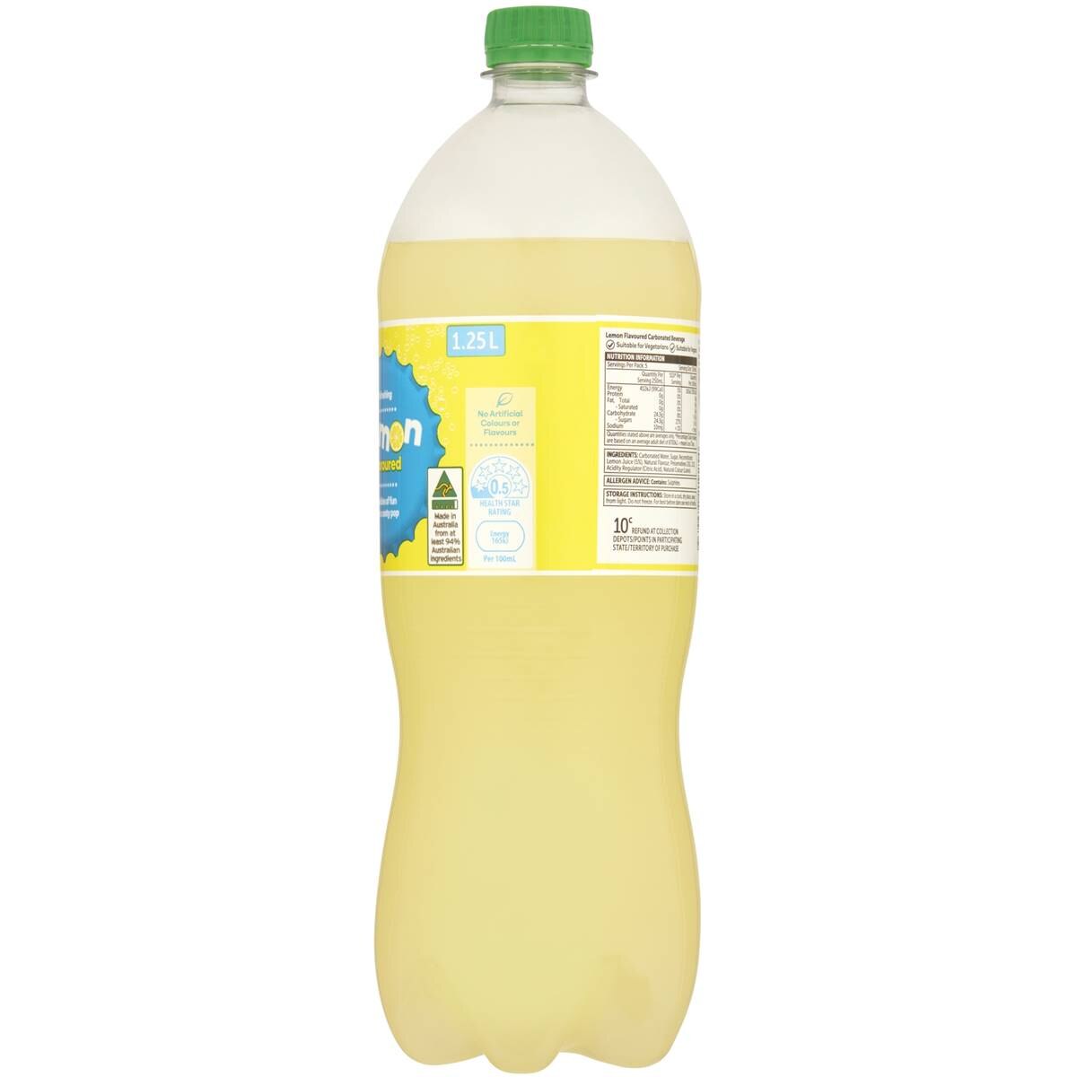 Woolworths Lemon Bottle 1.25l