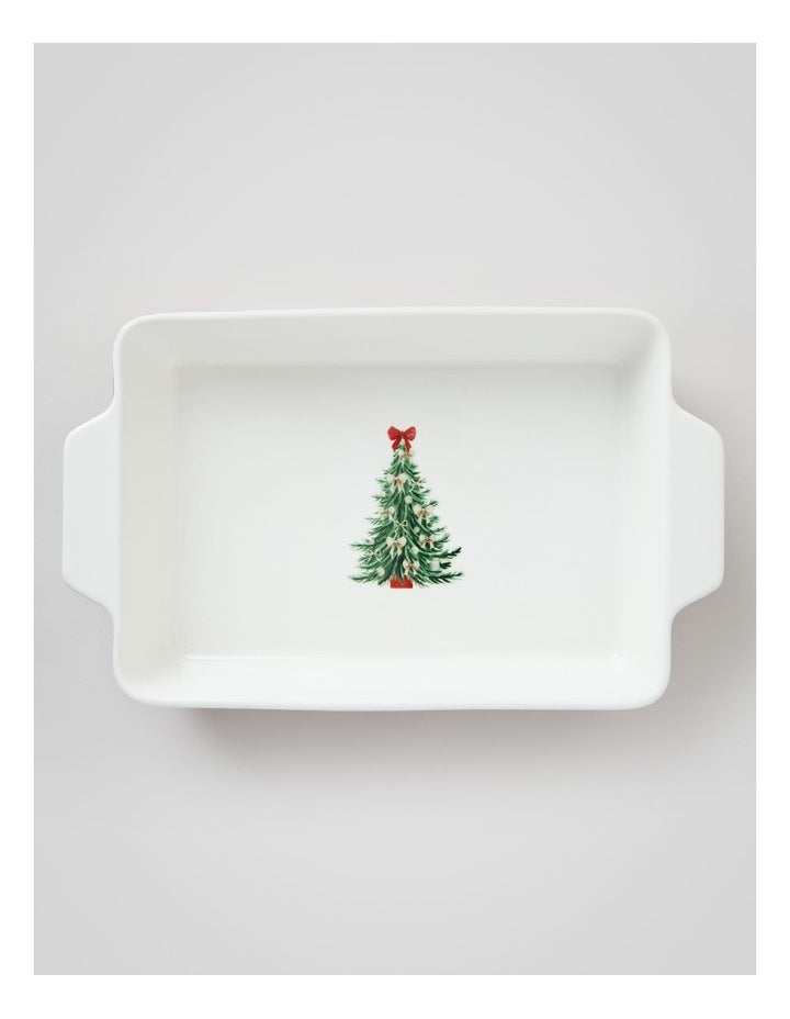Christmas Large Rectangular Baker