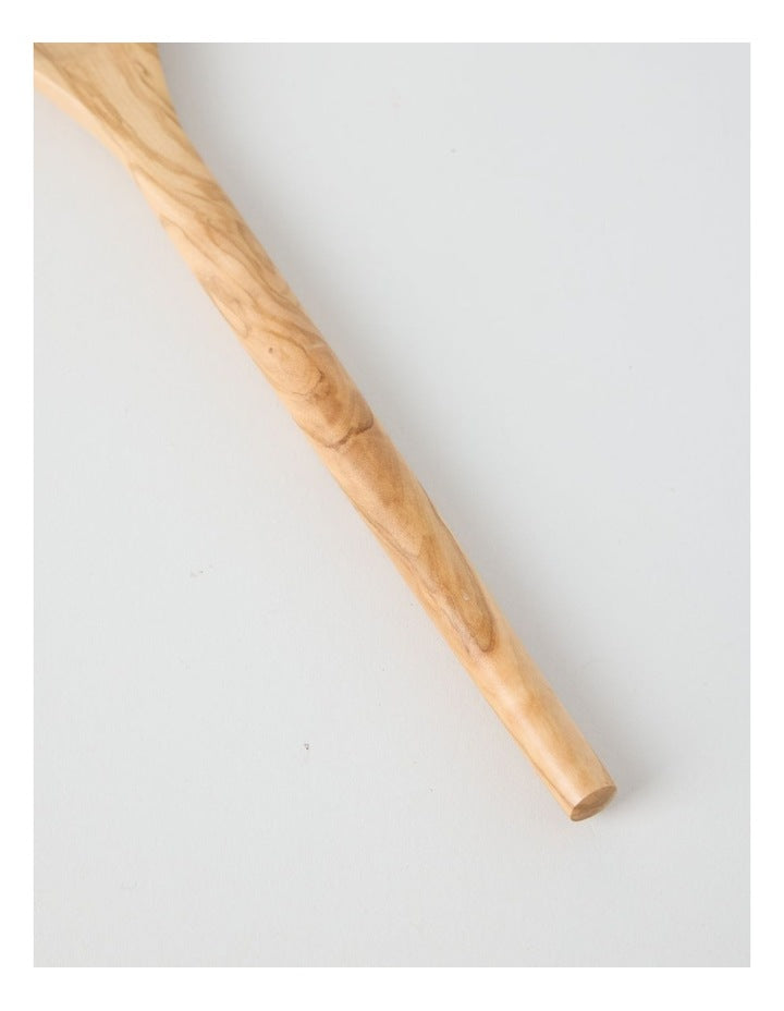 Olive Wood Slotted Spoon
