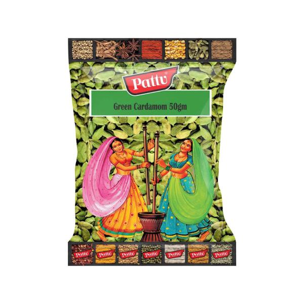 PATTU GREEN CARDAMON 50G
