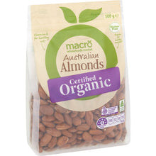 Macro Organic Almonds 500g