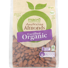 Macro Organic Almonds 500g
