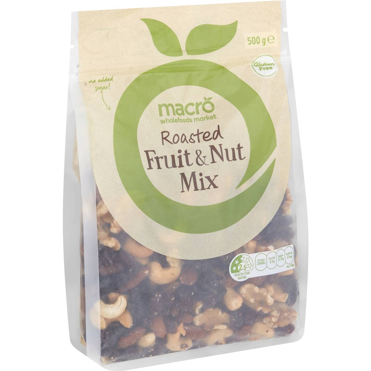 Macro Fruit & Nut Roasted Mix 500g