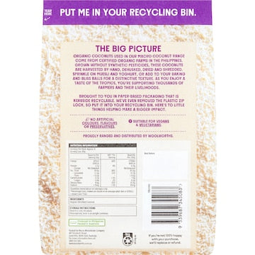 Macro Organic Shredded Coconut 200g