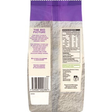 Macro Organic Flour White Spelt 750g
