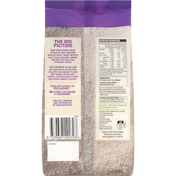 Macro Organic Flour Wholemeal Spelt 750g