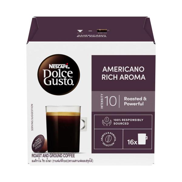 NESCAFE DOLCE GUSTO AMERICANO RICH AROMA COFFEE CAPSULES 16 PACK