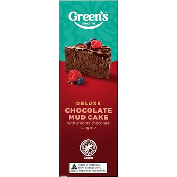 Green's Deluxe Choc Mud Cake Mix 530g