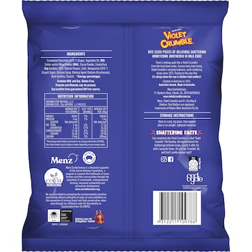 Violet Crumble Chocolate Share Bag 280g