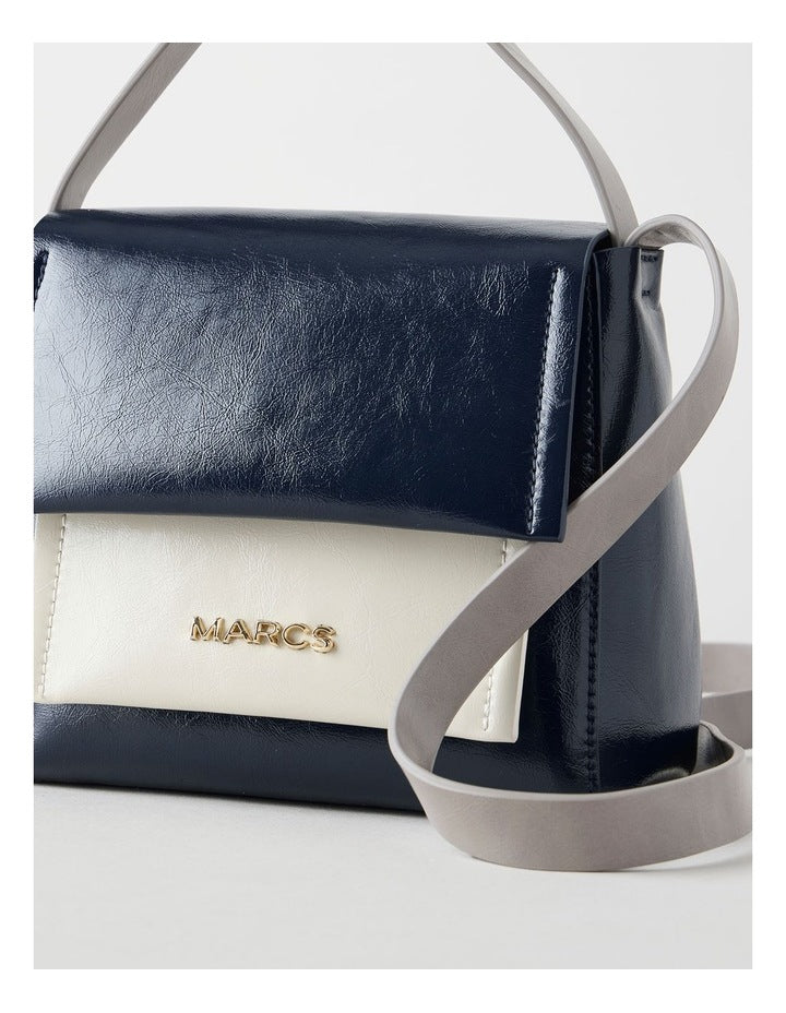 Malaga Crossbody Bag in Navy Combo