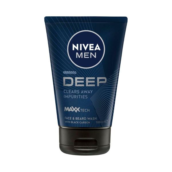NIVEA MEN DEEP FACE WASH 100ML