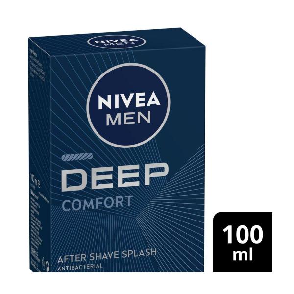 NIVEA MEN DEEP AFTER SHAVE SPLASH 100ML