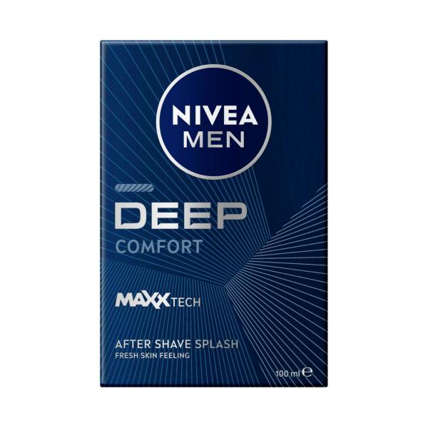 NIVEA MEN DEEP AFTER SHAVE SPLASH 100ML