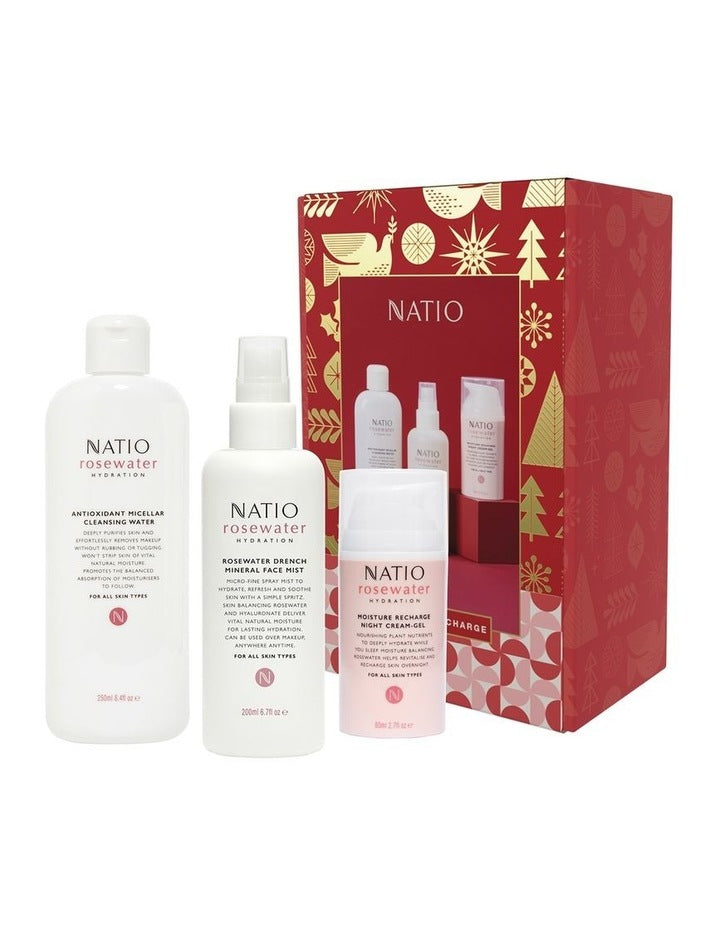 Rosewater Recharge Gift Set