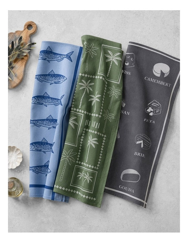 Jacquard Riviera 2pk Kitchen Towel