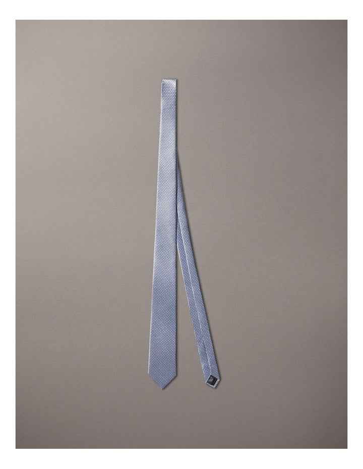 Diamond Silk Tie in Blue