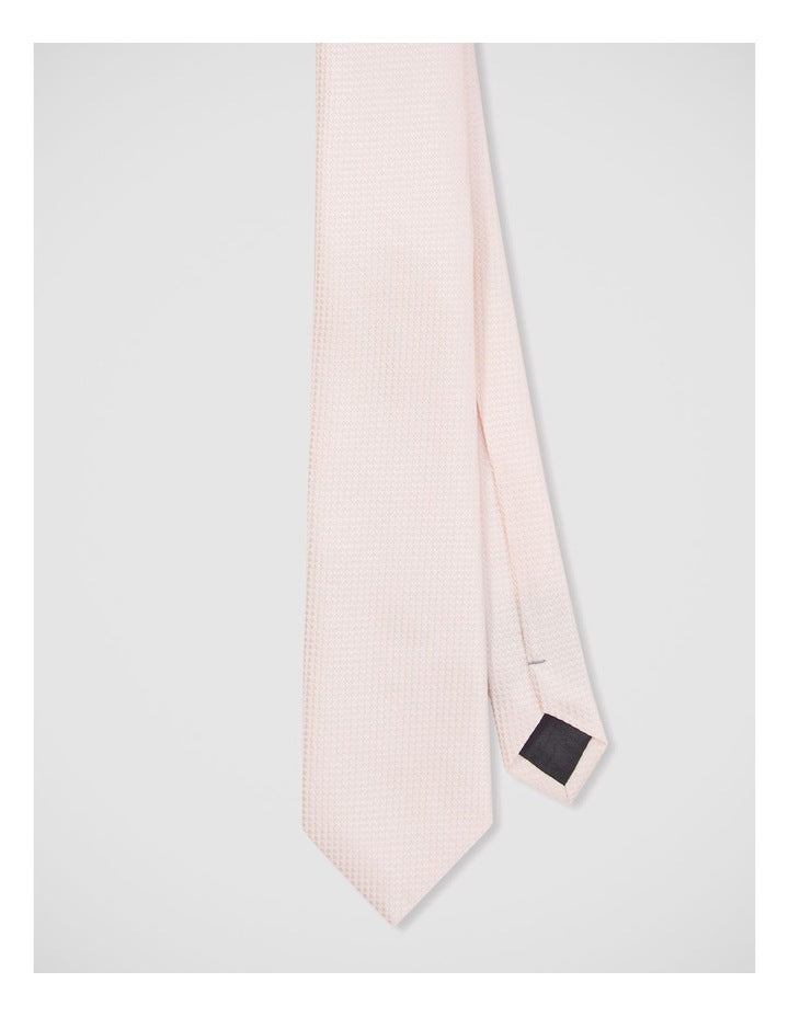 Geometric Tie in Pink