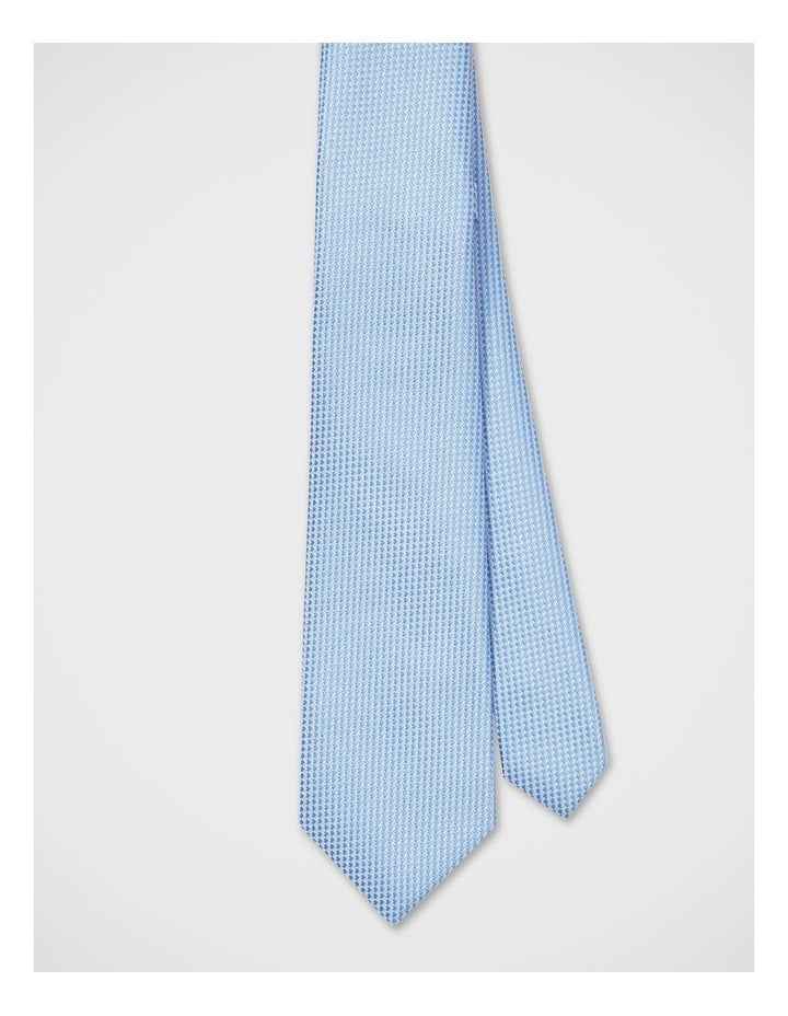 Geometric Tie in Blue