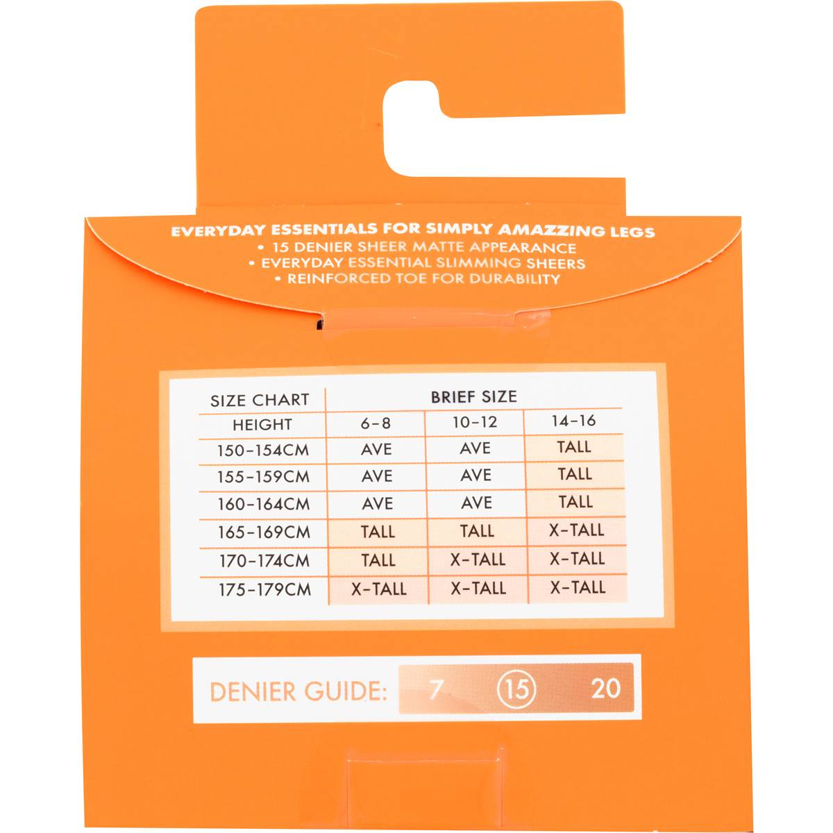 Razzamatazz Pantyhose Control Brazen Medium 2 Pack