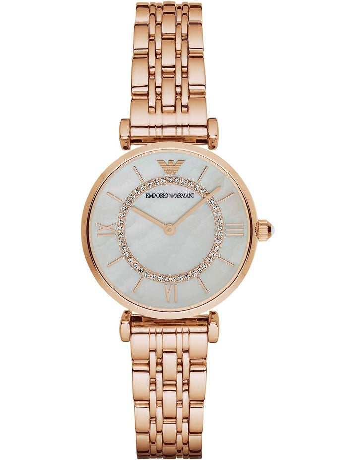 Gianni T-Bar Rose Gold Stainless Steel Luxury Watch