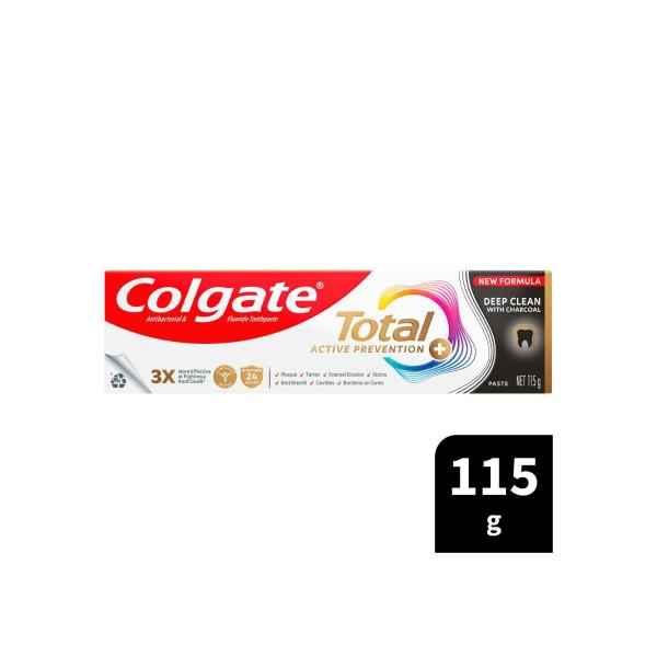 Total Active Prevention Deep Clean Charcoal Toothpaste