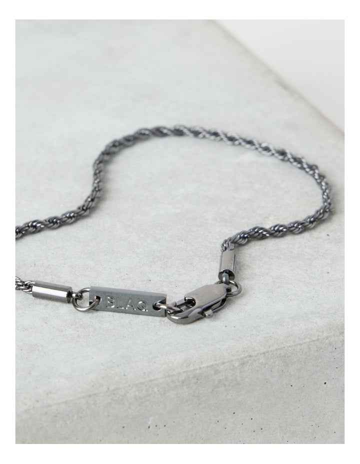 Sterling Silver Fine Rope Chain Bracelet