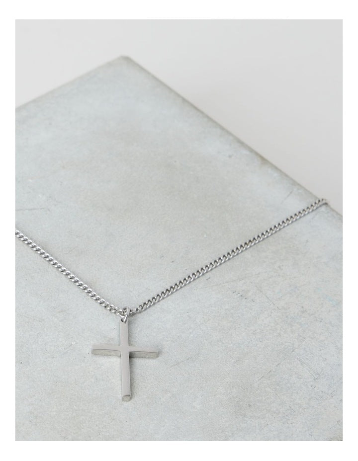 Sterling Silver Cross Necklace