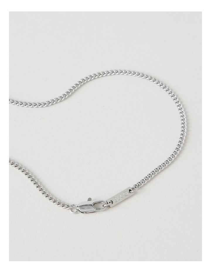 Sterling Silver Vertical Pendant Necklace