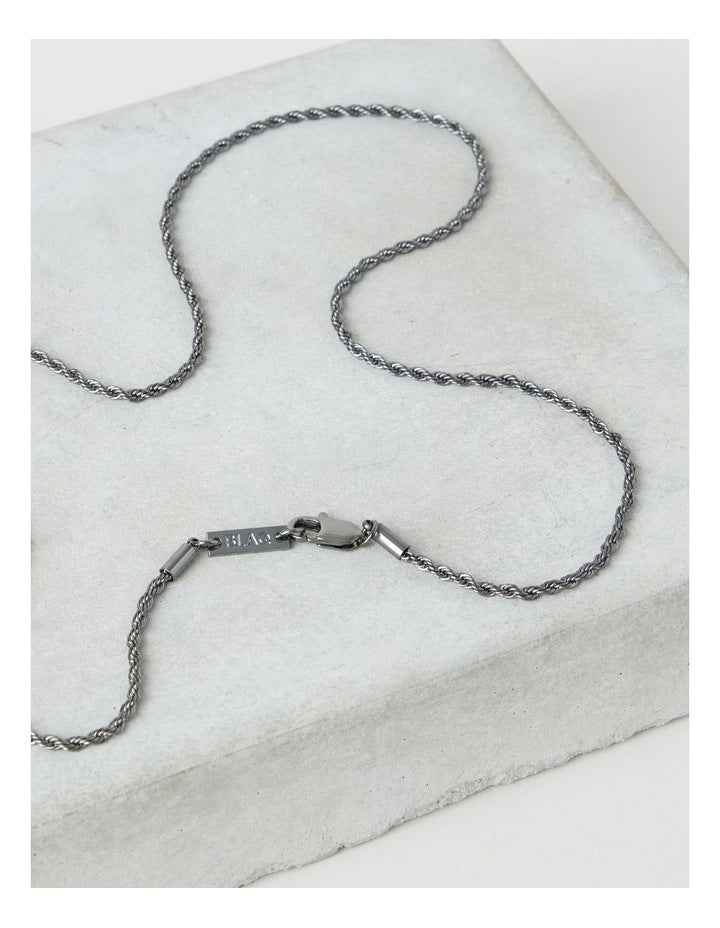 Sterling Silver Fine Rope Necklace