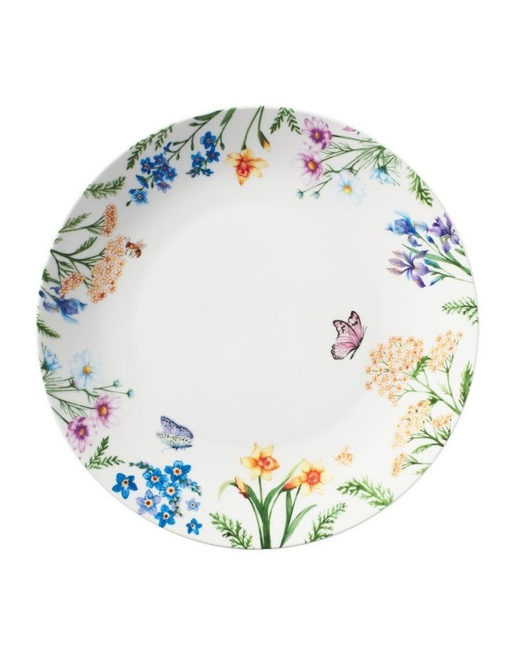 Fluttering Meadow Coupe 12 Piece Dinner Set Gift Boxed