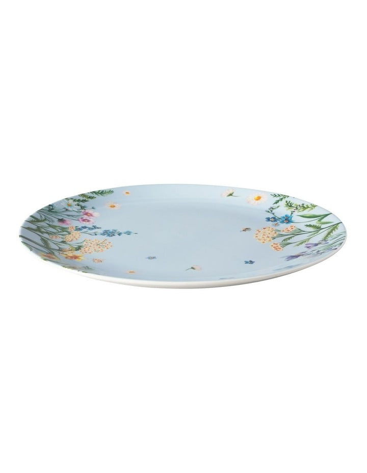 Fluttering Meadow Round Platter 33cm Gift Boxed