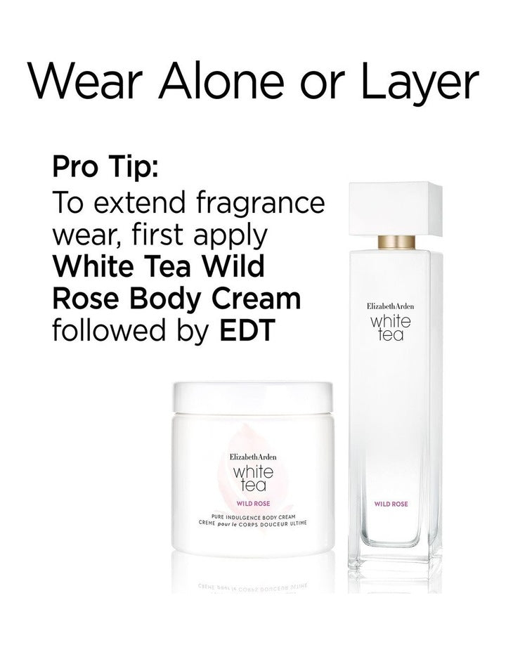 White Tea Wild Rose EDT 100ml 2-Piece Gift Set