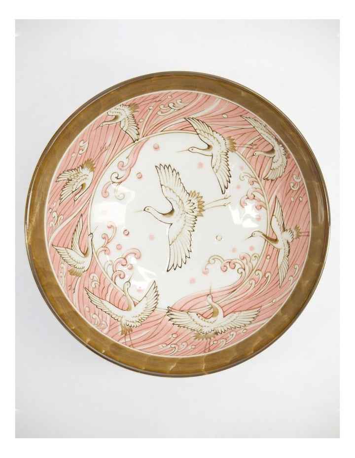Crane Ramen Bowl 21x7.8cm Pink