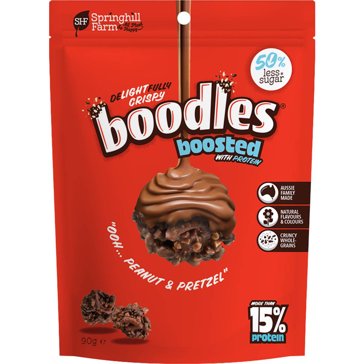 Boodles Boosted Peanut & Pretzel 90g