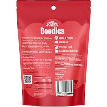 Springhill Farm Boodles Chocolate Clusters Peanut & Pretzel 90g