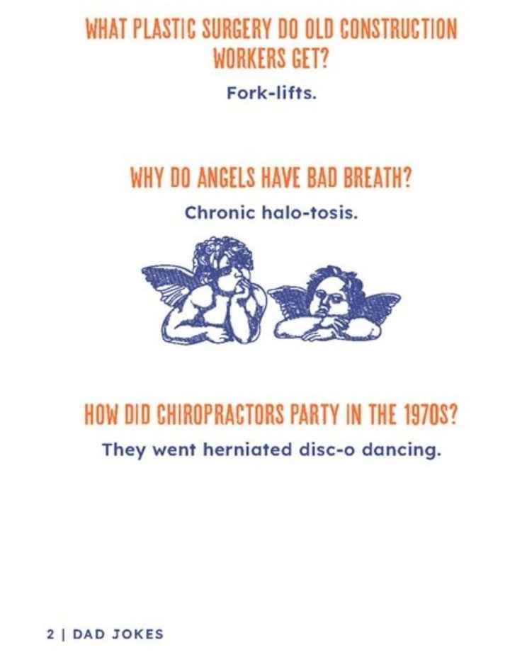 Dad Jokes: Groan-Worthy Quips, Puns, and Almost-Funny Gags