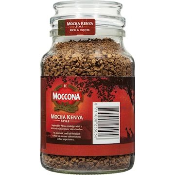 Moccona Freeze Dried Instant Coffee Mocha Kenya Style 200g