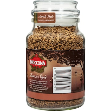 Moccona Freeze Dried Instant Coffee French Style Smooth & Rounded 200g