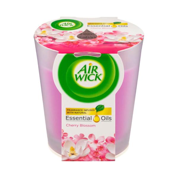 AIR WICK ESSENTIAL OILS CHERRY BLOSSOM CANDLE 1EA
