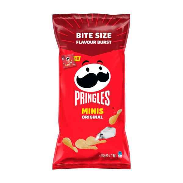 PRINGLES MINIS MULTI PACK ORIGINAL 5 PACK 95G