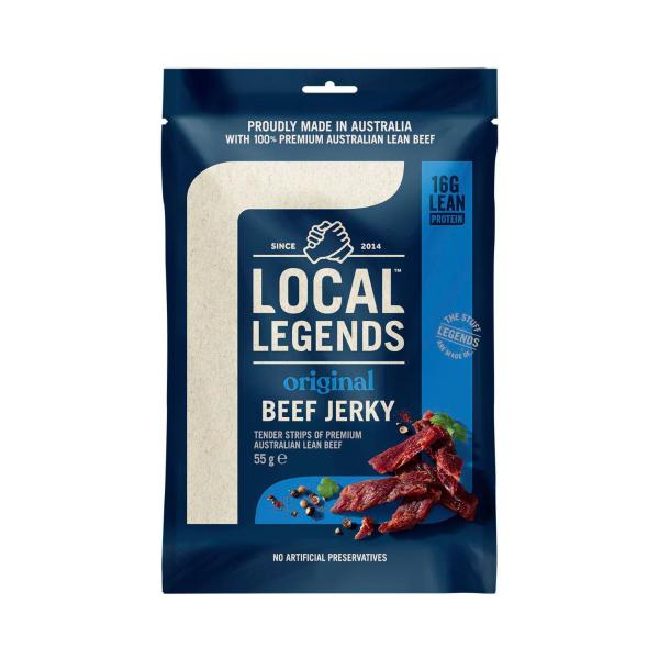 LOCAL LEGENDS ORIGINAL BEEF JERKY 55G