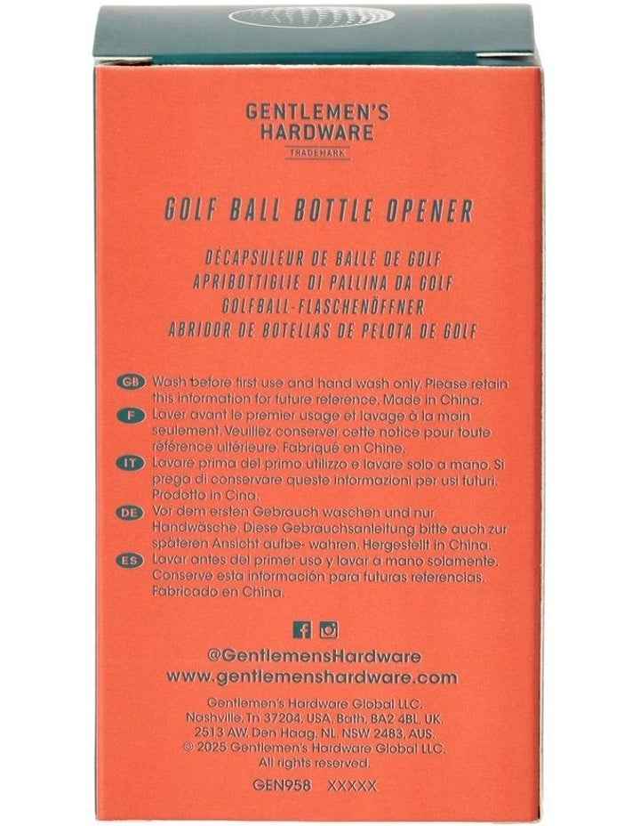 Golf Ball - Bottle Opener
