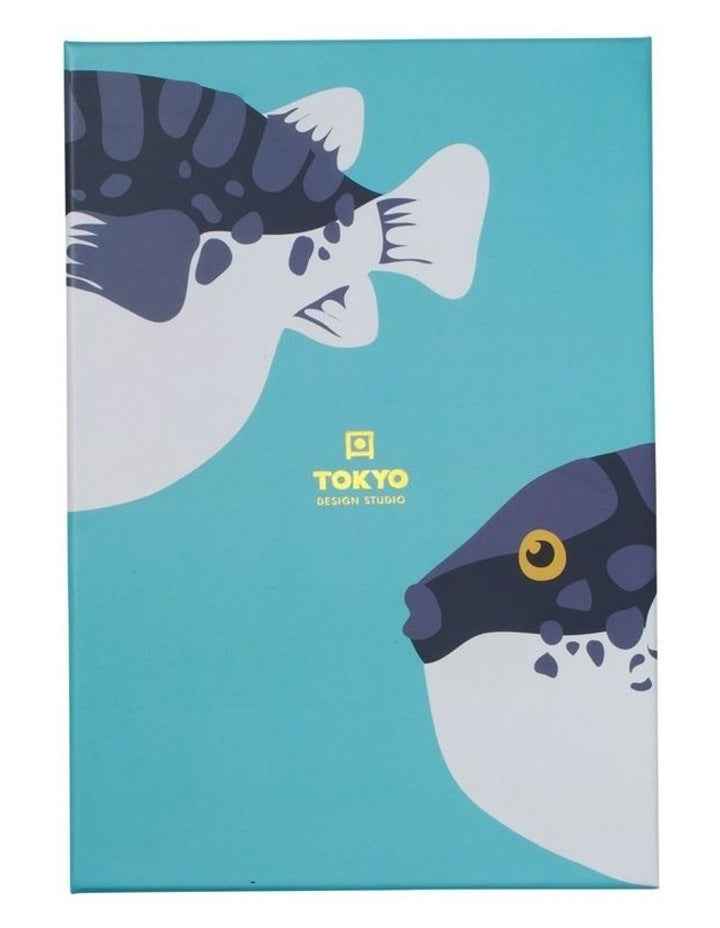 Chopstick Blow Fish Chopsticks with Rest 10pc Gift Boxed Assorted