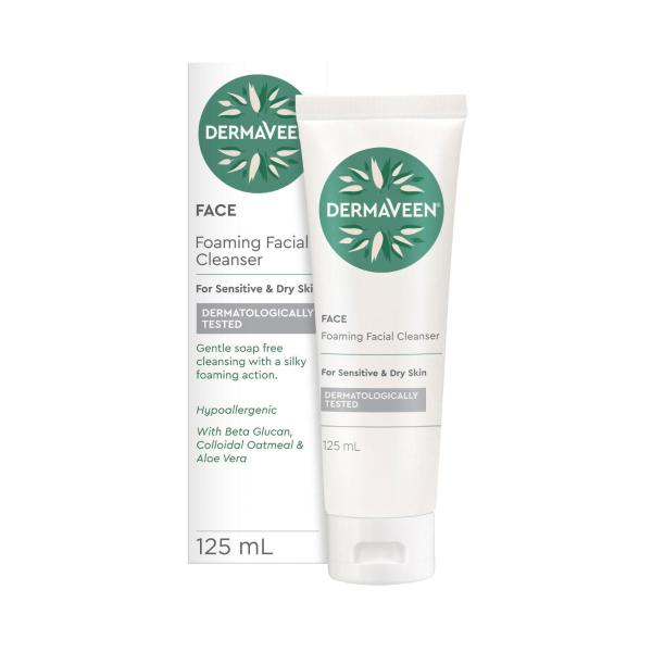 DERMAVEEN FOAMING FACIAL CLEANSER 125ML