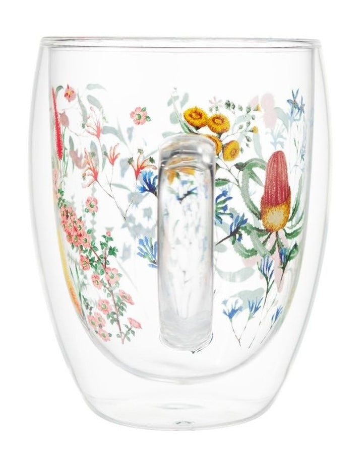 Blend Honey Wattle Double Wall Cup 350ML Set of 2 Gift Boxed