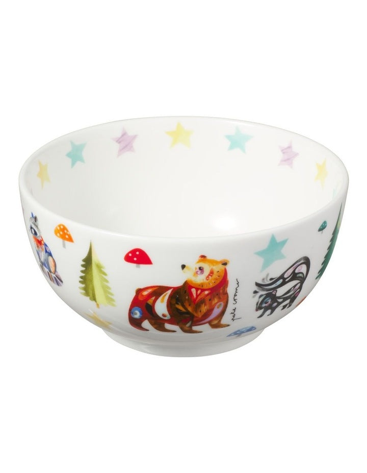Pete Cromer Woodland Creatures Children's 3pc Dinner Set Gift Boxed